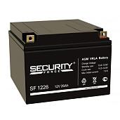 Аккумулятор свинцово-кислотный (аккумуляторная батарея)  12 В 26 А/ч SF 1226 Security Force