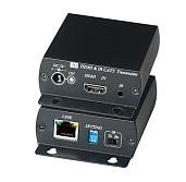 Удлинитель HDMI и ИК сигнала управления по одному кабелю витой пары (CAT5e/6) до 40м (1080p, 60Гц, 24бит), до 70м (1080i/720p) HE01SI SC&T
