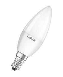 Лампа светодиодная    7Вт E14 B38 4000К 560Лм матовая 220В Свеча Value 4058075578944 OSRAM