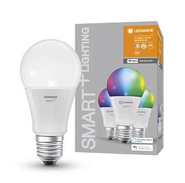 Лампа светодиодная 9.5Вт E27 RGBWК 1055лм диммируемая LEDVANCE SMART+ A WiFi 4058075485815