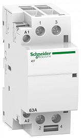 Контактор модульный 63А 220/240В 2НО iCT A9C20862 Schneider Electric