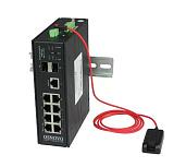 Коммутатор управляемый (L2+) Gigabit Ethernet на 8xRJ45 PoE + 2 SFP порта SW-70802/ILS OSNOVO