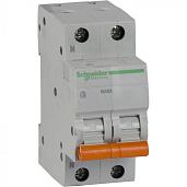 Выключатель автоматический 6А (1P+N) двухполюсный характеристика C 4,5кА ВА63 Домовой 11211 Schneider Electric (1м)