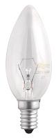 Лампа накаливания 40Вт свеча ДС B35 240V 40W Е14 clear прозрачная   .3320539 Jazzway
