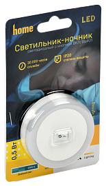 LIGHTING Светильник-ночник светодиодный 006 круг 220В IEK