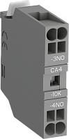 Блок контактный CA4-10K (1НО) фронтальный с втычными клеммами для контакторов AF09K-AF38K и реле NF22EK-NF40EK