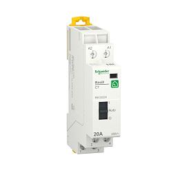 Контактор модульный RESI9 1P+N 20А 2НО 230/250В АС 50Гц R9C20220 Schneider Electric