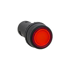 Кнопка управления SW2C-10D с подсветкой красная NO sw2c-md-r EKF