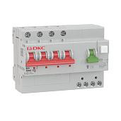 Выключатель автоматический дифференциального тока АВДТ 10А (3P+N) четырехполюсный C 6kA 30mA тип A YON MDV63-42C10-A DKC
