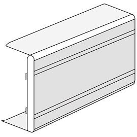 Тройник/отвод белый NTAN 100x80 код 01765 DKC