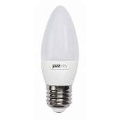 Лампа светодиодная    5Вт Е27 C37 4000К 400Лм матовая 220В Свеча PLED-ECO .2855329A Jazzwa