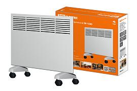 Конвектор электрический с терморегулятором ЭК-1500, 1500 Вт, регул. мощности (750/1500 Вт), термостат,  SQ2520-1202 TDM