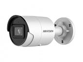 Камера видеонаблюдения (видеокамера наблюдения) уличная цилиндрическая IP 4Мп с EXIR-подсветкой до 40м, объектив 4мм DS-2CD2043G2-IU(4mm) Hikvision