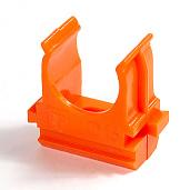 Крепеж-клипса для труб АБС-пластик оранжевая д16 в малой упаковке  PR13.0066 Промрукав