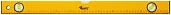 Уровень "Лайт", 3 глазка, желтый корпус, шкала 600 мм 18013 КУРС