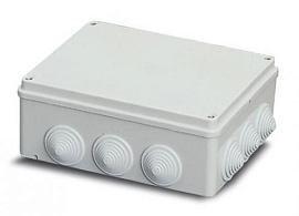 Коробка распаячная герметичная с вводами с пластиковыми винтами IP55 310х240х110мм ШхВхГ 1SL0828A00 ABB