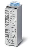 Таймер миниатюрный мультифункциональный (AI, DI, SW, GI) 240В АС 4CO 7A регулировка времени 0.05с…100ч IP40 Клипса металлическая 094.81 850482400000   / 85.04.8.240.0000 Finder