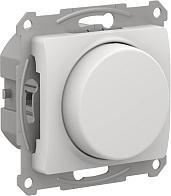 Светорегулятор (диммер) GLOSSA скрытой установки поворотно-нажимной LED RC 400Вт механизм белый GSL000123 Systeme Electric