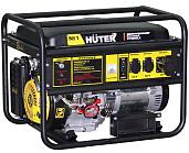 Генератор Huter DY8000LX, 4-х такт, мощ. 6.5 кВт, бак 25л, бензин, вес 96кг.