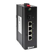 Коммутатор промышленный неуправляемый TSX-U-1GX/SFP-4GTP EKF