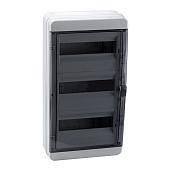 Бокс пластиковый КМПн-36 IP65 навесной OptiBox P-BNK-3-36-IP65 Дверь прозр. 117975 КЭАЗ  ++