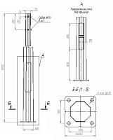 Опора ОГКлф 9 метров (К240-180-4х25)-ц В00004484 Пересвет