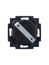 Светорегулятор (диммер) LEVIT скрытой установки поворотно-нажимной 60-600Вт R антрацит / дымчатый чёрный 2CHH942247A6063 ABB