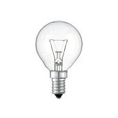 Лампа накаливания декоративная шар 60Вт Е14 прозрачная (ДШ 230-240-60, Калашниково)