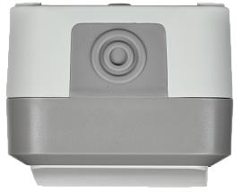 Переключатель одноклавишный с индикацией 10А IP55 TS202 белый  TORS  TS-V10-1-10-55-K41 IEK