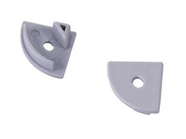 Крышка PROFILE S02 end caps with hole (set of 2 pcs) 2398000280 Световые технологии