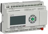 Микро программируемый логический контроллер ПЛК PLR-M. CPU с GSM DI10/PT3/DO08(R)/02(T) 24В DC  PLR-M-CPU-23UGSMDC ONI