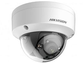 Камера видеонаблюдения (видеокамера наблюдения) аналоговая уличная купольная HD-TVI 2Мп, объектив 3.6 мм (POC) DS-2CE56D8T-VPITE (3.6mm) HikVision