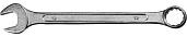 Ключ комбинированный гаечный, белый цинк, 19 мм СИБИН 27089-19