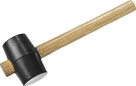 Киянка  резиновая черная с деревянной ручкой, 230г ЗУБР "МАСТЕР" 2050-40_z01