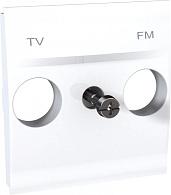 Плата центральная Unica IP40 для розетки TV+FM телевизионная+радио белый MGU9.440.18 Schneider Electric