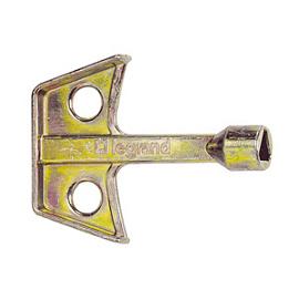 Ключи для металлических вставок замков - с треугольным выступом 6,5 мм 036539 Legrand