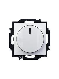 Светорегулятор (диммер) Busch-Dimmer Basic55 скрытой установки с центральной платой, альпийский белый 6515-0-0842 2CKA006515A0842 ABB