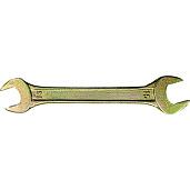 Ключ рожковый, 14х17 мм, желтый цинк  СИБРТЕХ 14309