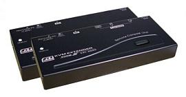 Удлинитель KVM 1 консоль D-Sub (VGA 2048х1152)+2хUSB, 1хRJ-45, D-Sub(VGA+USB/PS/2) EXC-3022C Rextron