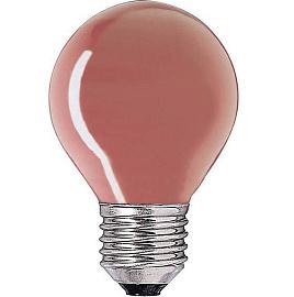Лампа накаливания 15Вт Е27 А55 красная Philips