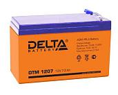 Аккумулятор свинцово-кислотный (аккумуляторная батарея) 12 В 7.0 А/ч DTM 1207 DELTA