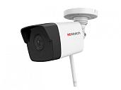 Камера видеонаблюдения (видеокамера наблюдения) 2Мп цилиндрическая IP c EXIR-подсветкой до 30м, WiFi и микрофоном DS-I250W(C)(2.8 mm) HiWatch