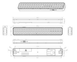 Светильник светодиодный аварийный DBA-106-0-20 постоянный/непостоянный 60LED 6ч IP20 Б0044399 ЭРА