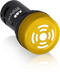 Зуммер CB1-610Y с пульсирующим сигналом, с подсветкой, желтый, 24 В AC/DC 1SFA619600R6103 ABB