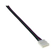 Коннектор для соединения RGB LED-ленты шириной 10 мм (тип 5050) с источником питания профессионально flsc-RGB-w-pc-IP20 EKF