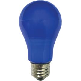Лампа светодиодная 8 Вт E27 A55 220В грушевидная синяя Color K7CB80ELY ECOLA