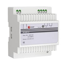 Блок питания 12В DR-60W-12 PROxima dr-60w-12 EKF