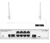 Коммутатор 8x10/100/1000 GE, 1xSFP, сенсорный LCD, PoE Cloud Router Switch CRS109-8G-1S-2HnD-IN (RouterOS L5) Mikrotik