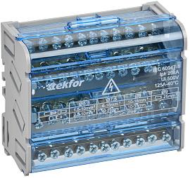 Шины на DIN-рейку (кросс-модуль) TEKFOR  ШНК 4х11 3L+PEN TF-DN10-4-11-125 IEK