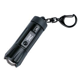 Фонарь светодиодный P-KL025-B Black -offroad (Premium) «Compact fellow traveller», алюминиевый корпус, 1 Nichia 0,5mm LED, 3.6V 70mAh Ni-MH в комплекте, цвет черный  05147 Uniel